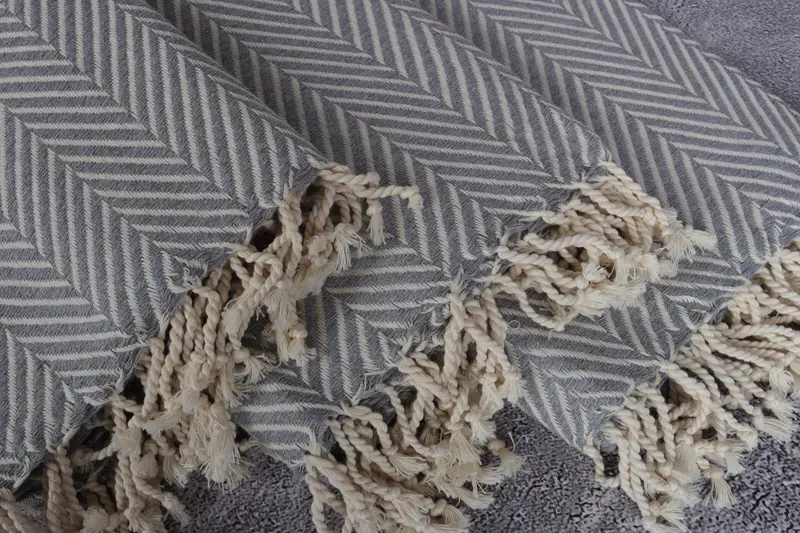 Bridal Gifts, Eco-Friendly Turkish Towel, Personalized Beach Towel, 70x40 Cotton Striped Towel, Bachelorette Party Decorations, Absorbent towel - 5