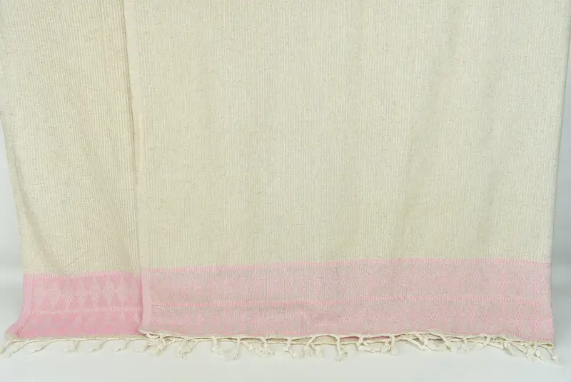 Wedding Favors, Decorative Blanket, 100x88 Linen Kilim Design Towel, Turkish Bedcover, Spa Gift, Large Beach Towel Personalized, Housewarming Gift - 7