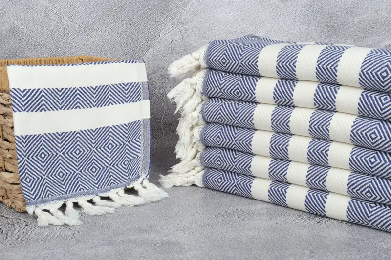 32x20 Cotton Diamond Towel, Bathroom Towels, Wedding Favors, Maid Of Honor Gift, Monogrammed Hand Towel, Gift For The Home Decor, Spa Towel - 3