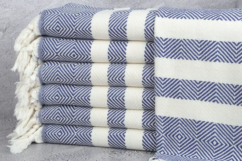 32x20 Cotton Diamond Towel, Bathroom Towels, Wedding Favors, Maid Of Honor Gift, Monogrammed Hand Towel, Gift For The Home Decor, Spa Towel - 1