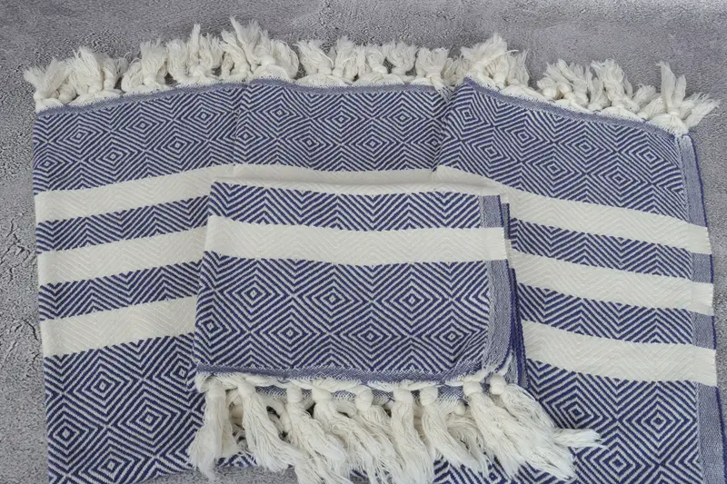 32x20 Cotton Diamond Towel, Bathroom Towels, Wedding Favors, Maid Of Honor Gift, Monogrammed Hand Towel, Gift For The Home Decor, Spa Towel - 4