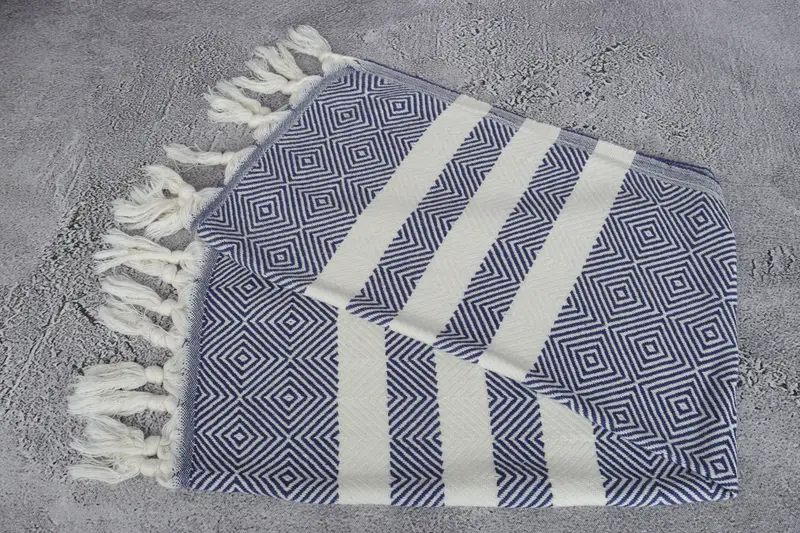 32x20 Cotton Diamond Towel, Bathroom Towels, Wedding Favors, Maid Of Honor Gift, Monogrammed Hand Towel, Gift For The Home Decor, Spa Towel - 6