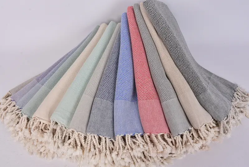 Turkish Towel Beach, Wedding Shower Gift, Soft towel, Bachelorette Party Gift, Bachelorette Towel, 70x40 Cotton Geometric Towel, Custom Towel Beach - 5