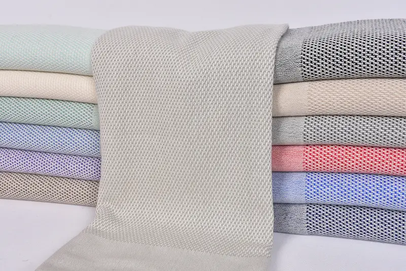 Turkish Towel Beach, Wedding Shower Gift, Soft towel, Bachelorette Party Gift, Bachelorette Towel, 70x40 Cotton Geometric Towel, Custom Towel Beach - 2