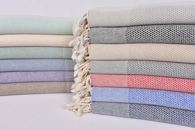 Turkish Towel Beach, Wedding Shower Gift, Soft towel, Bachelorette Party Gift, Bachelorette Towel, 70x40 Cotton Geometric Towel, Custom Towel Beach - 1