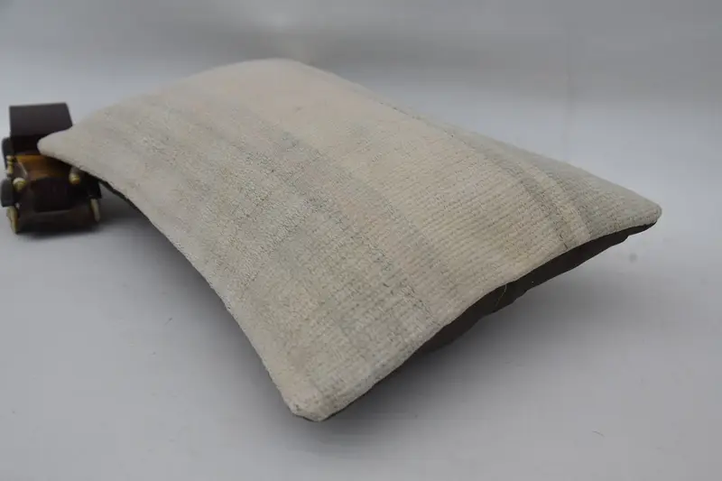 Nomadic Cushion, Gift Pillow, 12x20 Beige Cushion Cover, Vintage Pillow, Cushion Cover, Interior Designer Pillow, Car Pillow Case - 6
