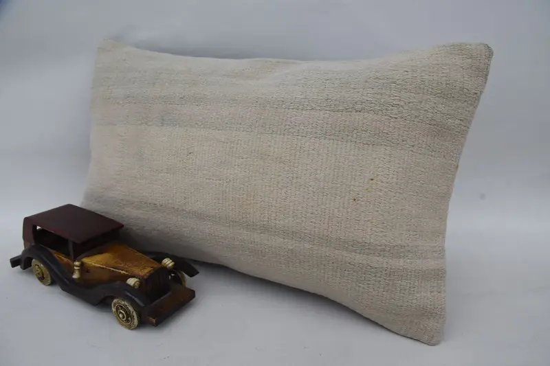 Nomadic Cushion, Gift Pillow, 12x20 Beige Cushion Cover, Vintage Pillow, Cushion Cover, Interior Designer Pillow, Car Pillow Case - 3