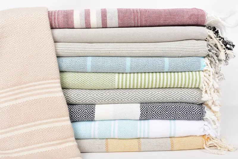 Gift For Coworker, Personalized Beach Towel, Bridesmaid Gift Towel, 70x40 Cotton Set of 10 Towel, Turkish Towel Beach Towel, Bachelor Gifts - 1