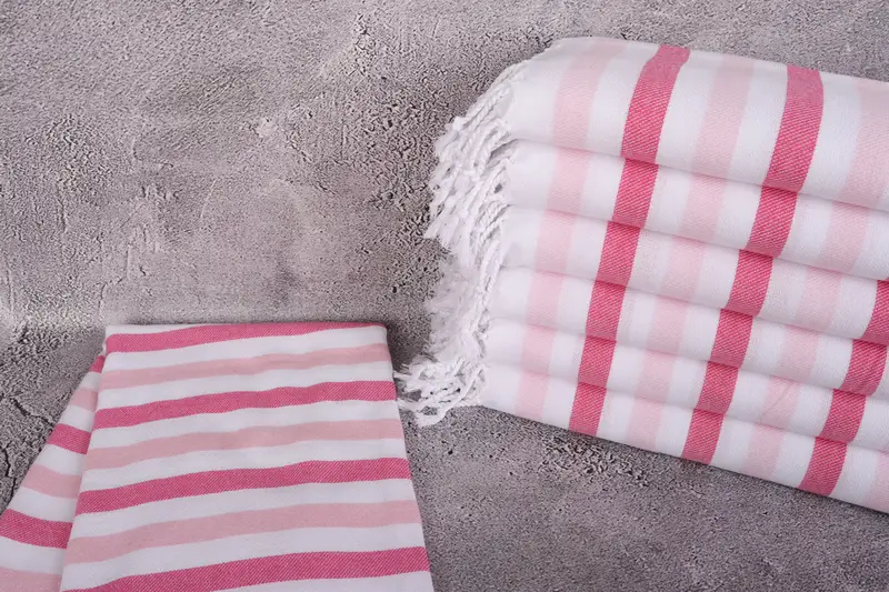 Bachelor Bachelorette Party Favors, Personalised Gift, Custom Wedding Gift, Summer Towel, Absorbent Turkish towel, 70x40 Cotton Striped Towel - 2