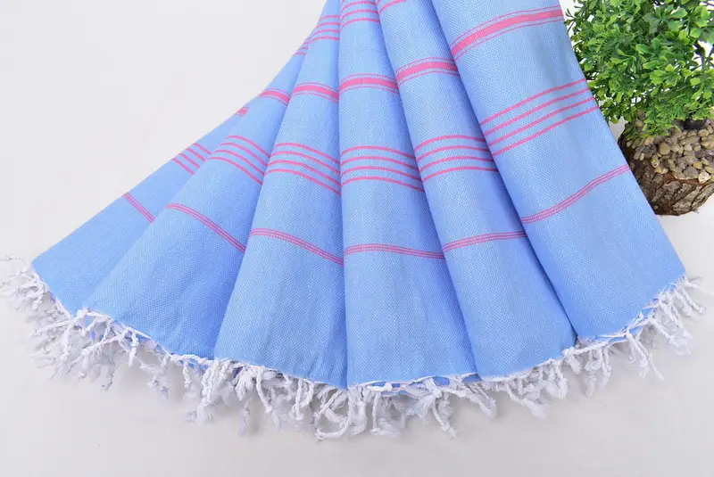 Wedding Favors, Valentines Day Gift, Best Beach Towel, 70x40 Cotton Striped Towel, Extra large Turkish bath towel, Turkish towel, Turkish Towel Set - 4