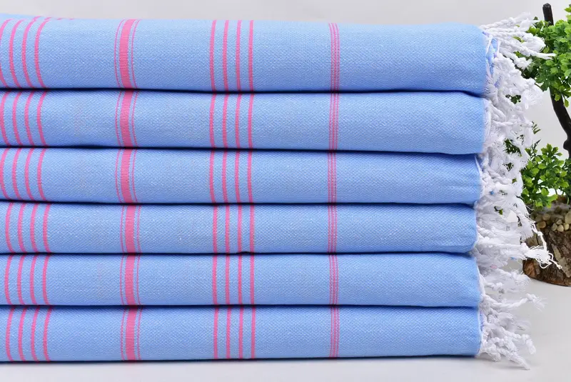 Wedding Favors, Valentines Day Gift, Best Beach Towel, 70x40 Cotton Striped Towel, Extra large Turkish bath towel, Turkish towel, Turkish Towel Set - 3