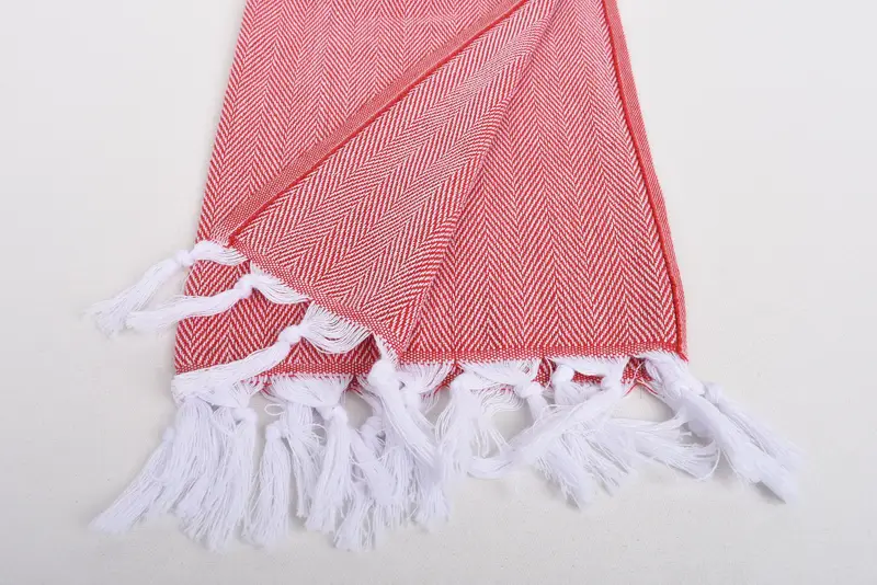 Wedding Gift, Turkish Hand Towel, Bachelorette Party Favor, 36x18 Cotton Herringbone Towel, Travel Towel, Bridesmaid Gifts, Wedding Hand Made Gift - 8