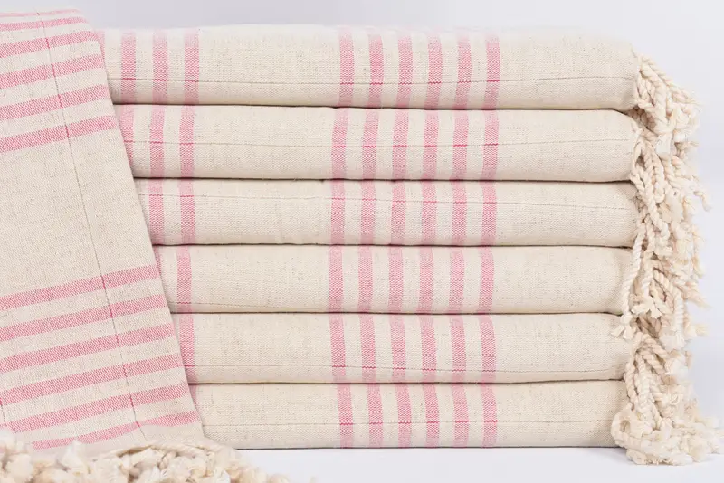 Banyo havlu, ekstra büyük Türk banyo havlu, el yapımı hediye, 70x40 keten çizgili havlu, seyahat havlu, lisans hediyesi, Florida Bachelorette Party Favors