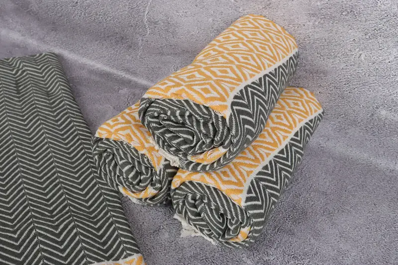 Beach Towel Bulk, Organic Towel, 70x40 Cotton Chevron Towel, Summer Towel, Holiday Towel, Personalized Towel, Personalized Beach Towel, Gift For Mom - 8