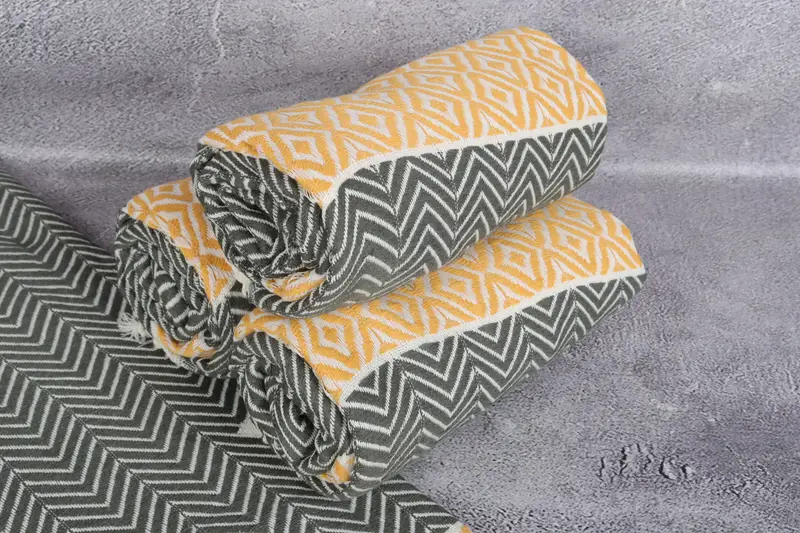 Beach Towel Bulk, Organic Towel, 70x40 Cotton Chevron Towel, Summer Towel, Holiday Towel, Personalized Towel, Personalized Beach Towel, Gift For Mom - 7