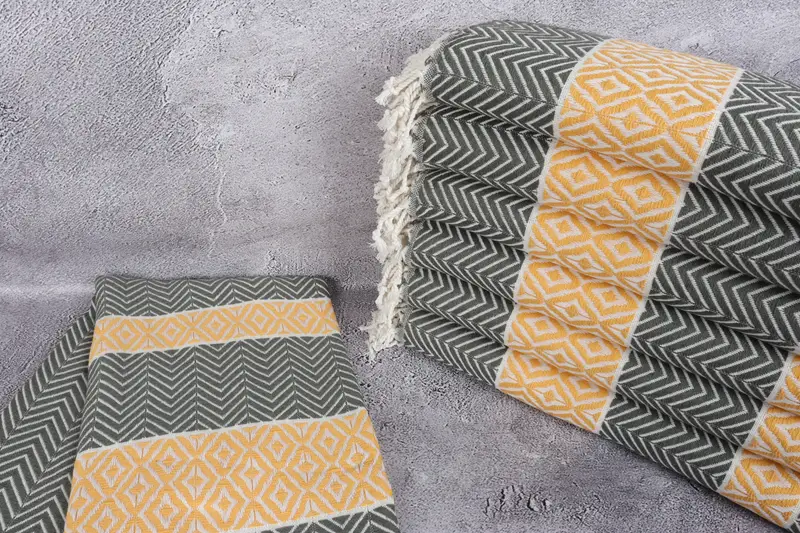 Beach Towel Bulk, Organic Towel, 70x40 Cotton Chevron Towel, Summer Towel, Holiday Towel, Personalized Towel, Personalized Beach Towel, Gift For Mom - 2
