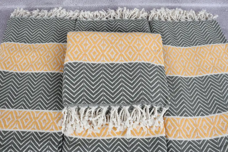 Beach Towel Bulk, Organic Towel, 70x40 Cotton Chevron Towel, Summer Towel, Holiday Towel, Personalized Towel, Personalized Beach Towel, Gift For Mom - 4