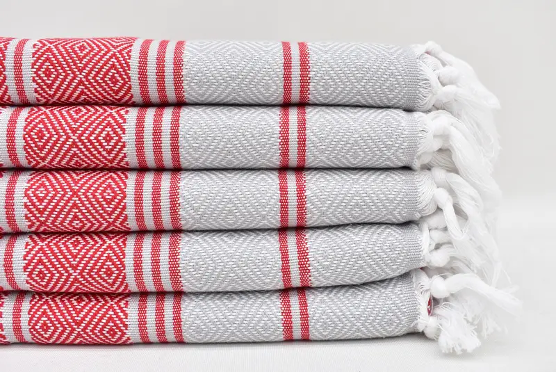 Monogram Towels, Personalized Gifts, Gifts For Him, 40x18 Cotton Diamond Towel, Personalized Bridesmaid Gift, Small Bath Towels, Monogram Hand Towel - 1