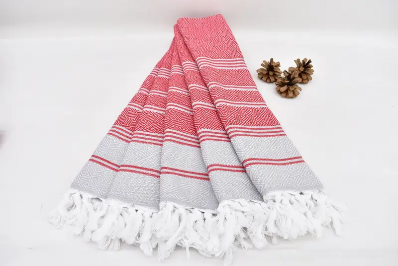 Monogram Towels, Personalized Gifts, Gifts For Him, 40x18 Cotton Diamond Towel, Personalized Bridesmaid Gift, Small Bath Towels, Monogram Hand Towel - 3