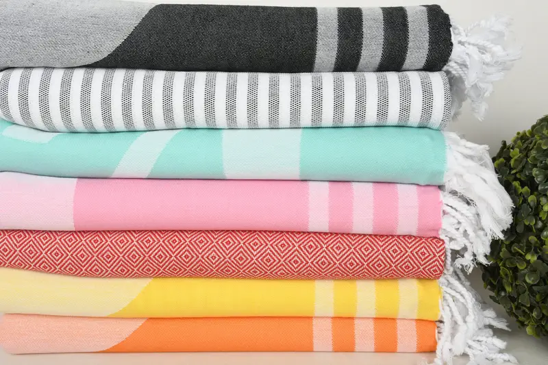 Luxury towel, 70x40 Cotton Set of 8 Towel, Customized Towels, Summer Gift, Housewarming Gift, Wedding Towel, Yoga Towel, Bachelorette Party Items - 3