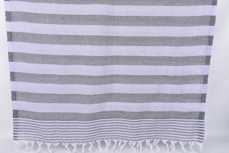 Eco-Friendly Turkish Towel, Personalized Wedding Gift, Peshtemal Towel, 68x36 Cotton Striped Towel, Cotton towel, Personalized Gifts, Employee Gifts - 8