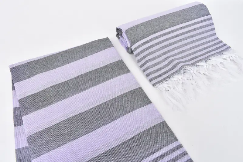 Eco-Friendly Turkish Towel, Personalized Wedding Gift, Peshtemal Towel, 68x36 Cotton Striped Towel, Cotton towel, Personalized Gifts, Employee Gifts - 7