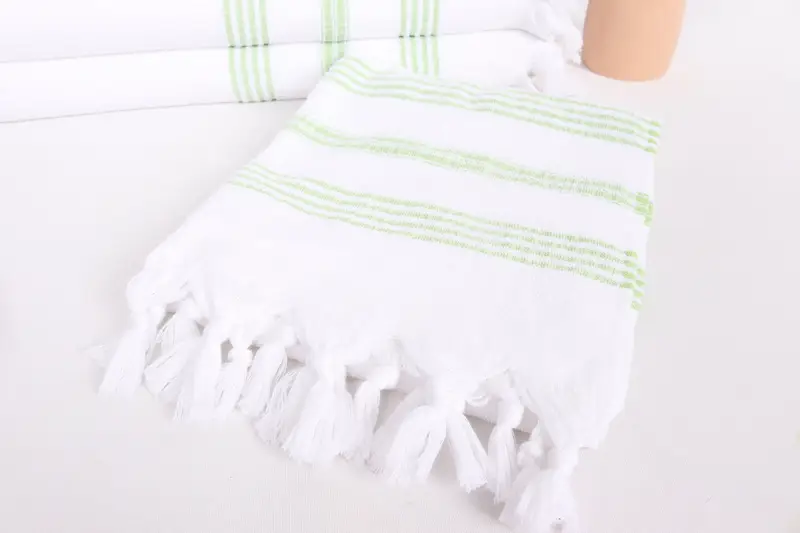 Personalized Gift, Maid Of Honor Gift, 40x18 Cotton Striped Terry Towel, Travel Towel, Best Wedding Gift, Personalized Gifts, Monogram Kitchen Towel - 5