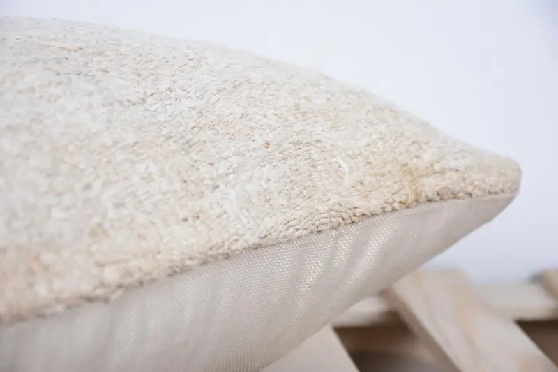 Pillow, Interior Designer Pillow, Gift Pillow, 12x20 Beige Pillow Sham, Kilim Cushion Sham, Authentic Pillow Cover, Wool Kilim Pillow Pillow - 7