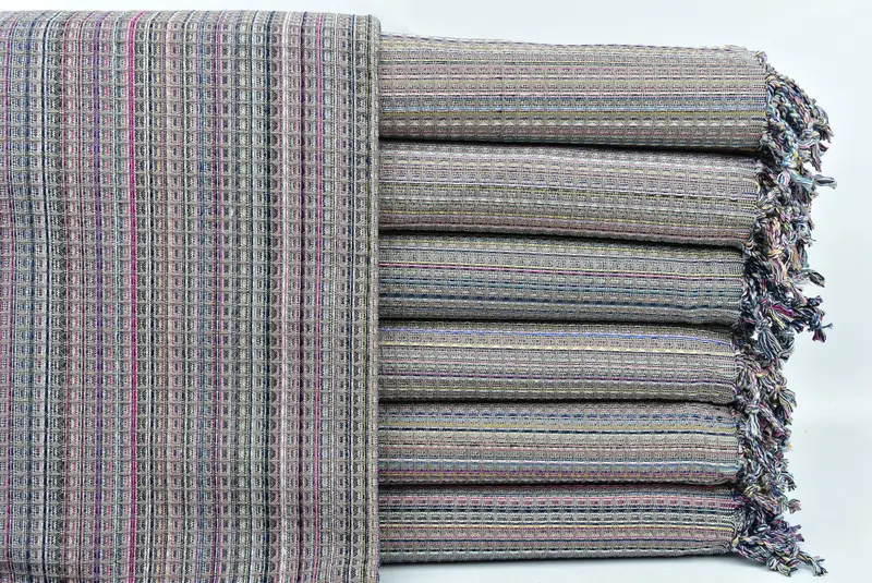 Guest Towel, 70x40 Cotton Geometric Towel, Monogram Towels, Personalized Gifts, Luxury towel, Monogrammed Beach Towel, Gift For Boyfriend - 1