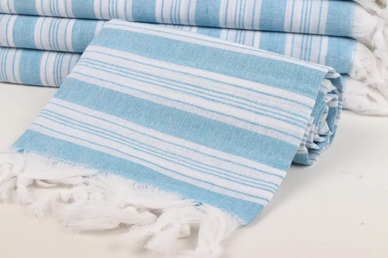 Peshtemal Towel USA, 70x40 Cotton Striped Towel, Peshtemal Towel, Organic Cotton Towel, Best Beach Towel, Custom Towel, Maid Of Honor Gift - 4