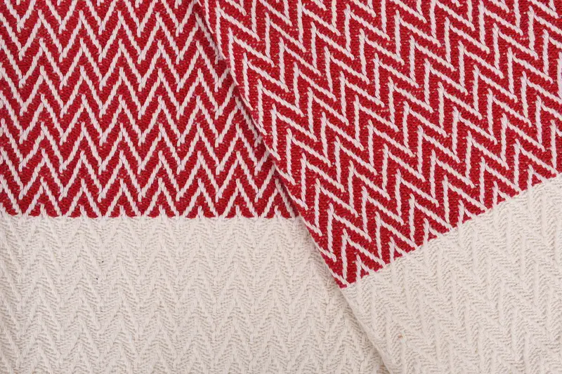 Monogram Hand Towel, Gift For Coworker, Monogrammed Hand Towel, Best Friend Wedding Gift, 34x18 Cotton Zigzag Design Towel, Personalized Hand Towel - 5