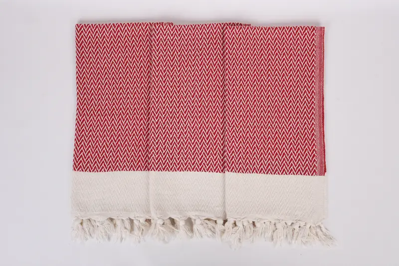 Monogram Hand Towel, Gift For Coworker, Monogrammed Hand Towel, Best Friend Wedding Gift, 34x18 Cotton Zigzag Design Towel, Personalized Hand Towel - 7