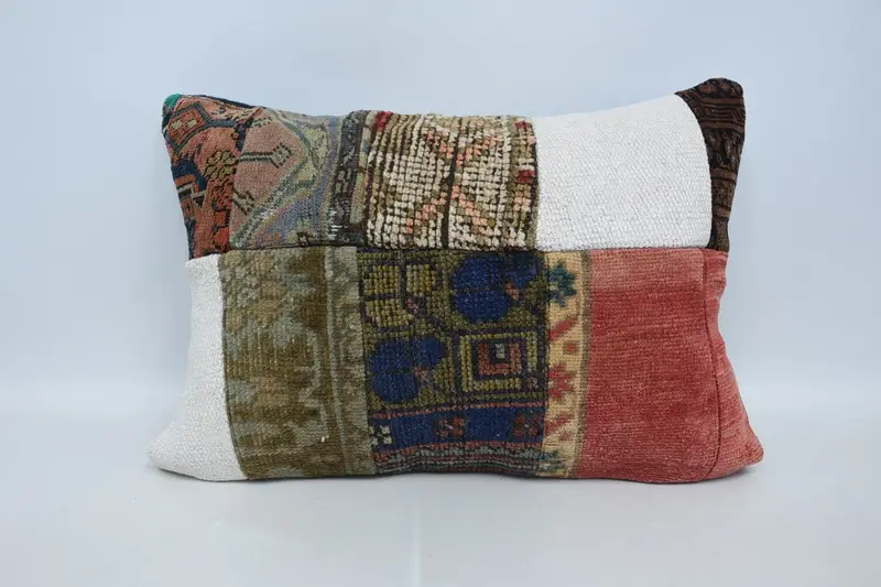 20x28 Brown Cushion Cover, Antique Pillows, Toss Pillow, Turkish Pillow, Throw Kilim Pillow, Pillow Sham, Handmade Throw Pillow Cover - 1