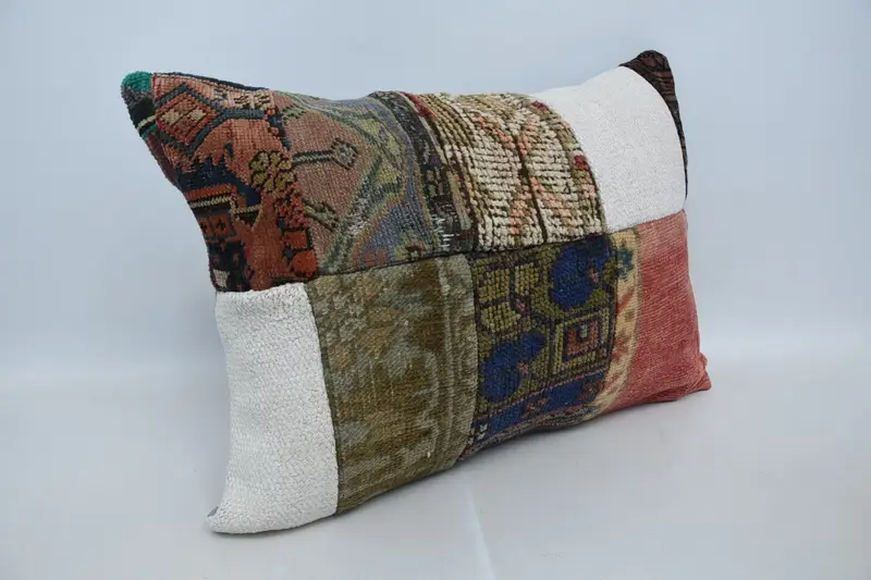 20x28 Brown Cushion Cover, Antique Pillows, Toss Pillow, Turkish Pillow, Throw Kilim Pillow, Pillow Sham, Handmade Throw Pillow Cover - 3