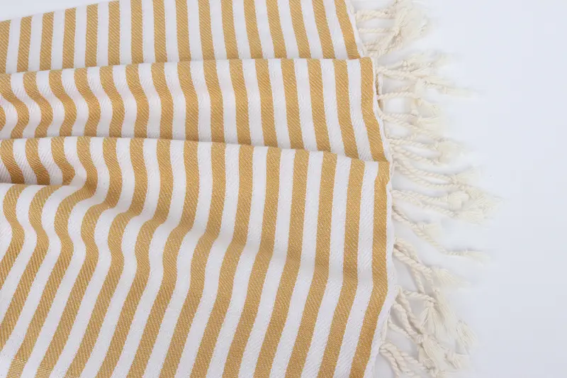 Peshtemal Towel, Summer Gift, 70x40 Cotton Striped Towel, Embroidery Towels, Turkish Bath Towel USA, Personalized Towel, Custom Beach Towel - 8