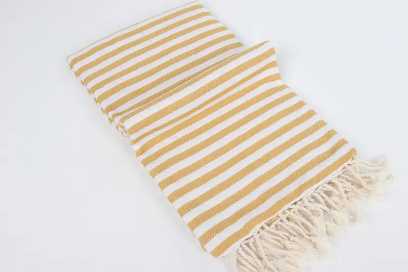 Peshtemal Towel, Summer Gift, 70x40 Cotton Striped Towel, Embroidery Towels, Turkish Bath Towel USA, Personalized Towel, Custom Beach Towel - 6