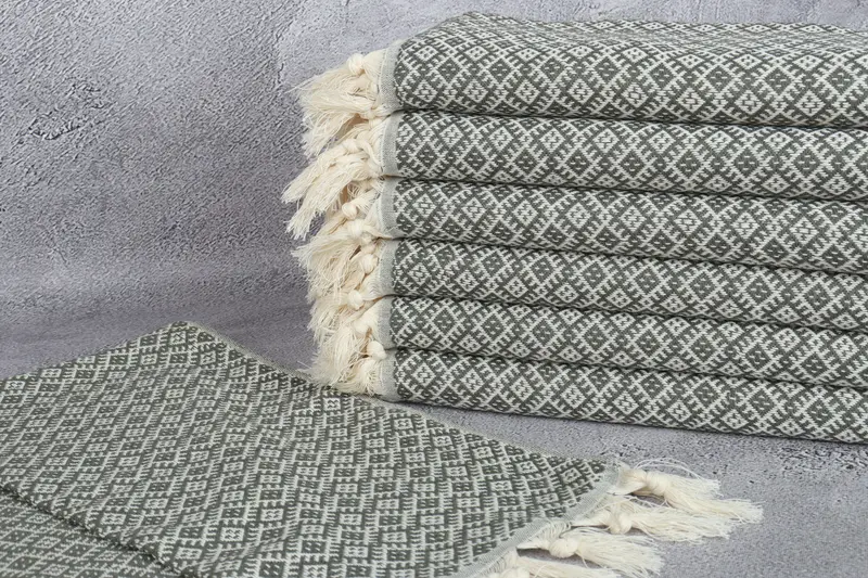 38x20 Cotton Diamond Towel, Gym Towel, Bachelorette Party Favors, Wedding Gift, Boyfriend Gift, Small Bath Towels, Bridesmaid Gifts, Travel Towel - 2