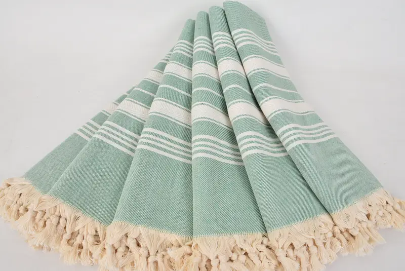 Bachelorette Party Gifts, Custom Turkish Towel, Fouta towel, Christmas Gift, Lightweight Turkish towel, Guest Towel, 70x40 Cotton Herringbone Towel - 4