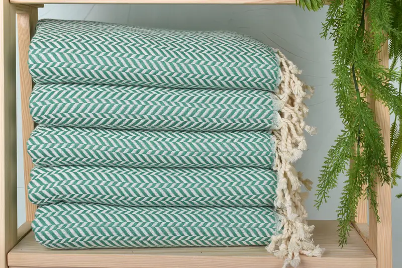 Oversized lightweight Turkish bath towel USA, Bathroom Towel, 70x40 Cotton Chevron Towel, Bridesmaid Gift, Spa Towel, Organic towel, Quick-dry towel - 2