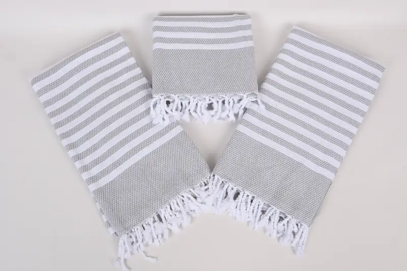 68x40 Cotton Striped Towel, Home Decor Gifts, Xmas Gifts, Luxury Beach Towel, Wedding Hand Made Gift, Large Turkish Towel, Handmade Gift - 6