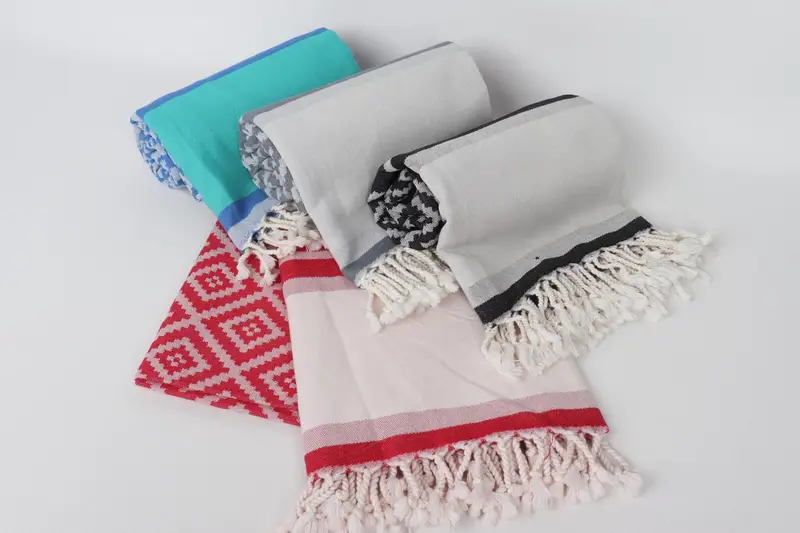 Gift For Bride, Turkish Towel USA, 70x36 Cotton Sun Design Towel, Wedding Gifts Towel, Bath towel, Organic Cotton Towel, Peshtemal Towel USA - 5