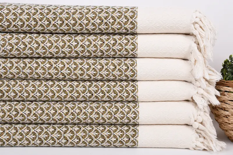 Custom türkisches Handtuch, 34x18 Baumwollblumen -Designtuch, benutzerdefinierte Geschenke, personalisierte Geschenke, personalisiertes Geschenk, Spa -Handtuch, türkisches Handtuch - 2