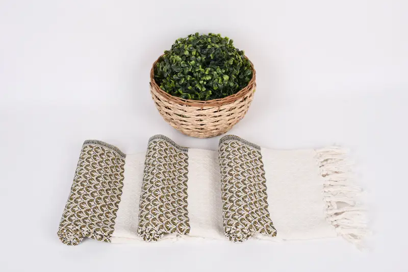 Custom türkisches Handtuch, 34x18 Baumwollblumen -Designtuch, benutzerdefinierte Geschenke, personalisierte Geschenke, personalisiertes Geschenk, Spa -Handtuch, türkisches Handtuch - 8