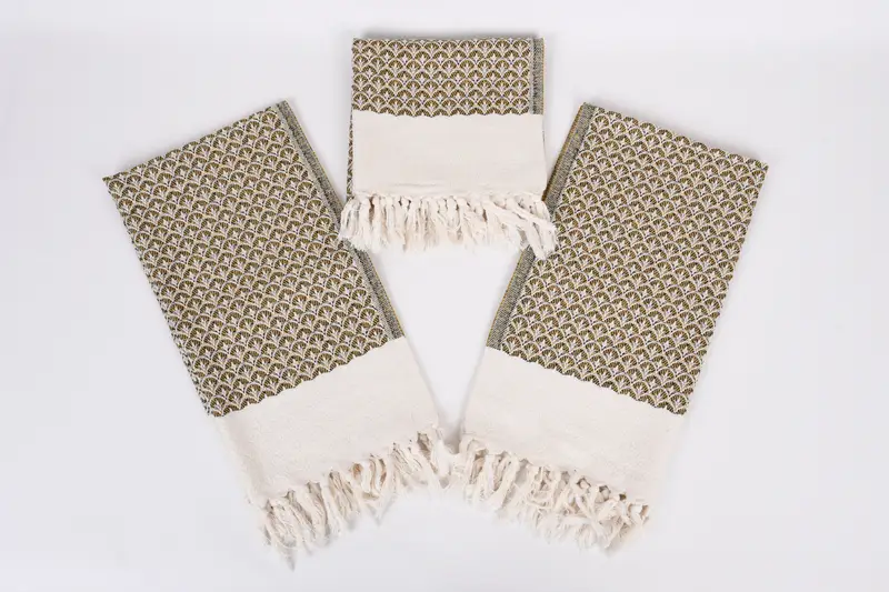 Custom türkisches Handtuch, 34x18 Baumwollblumen -Designtuch, benutzerdefinierte Geschenke, personalisierte Geschenke, personalisiertes Geschenk, Spa -Handtuch, türkisches Handtuch - 6