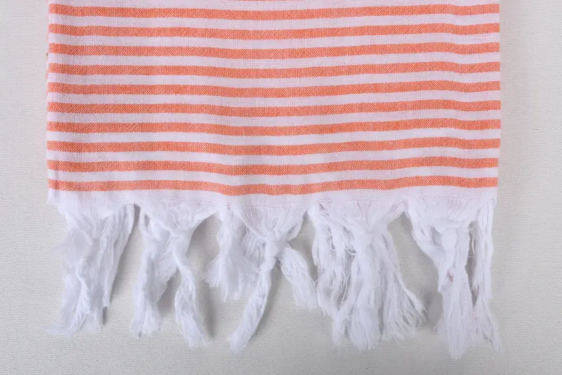 68x36 Cotton Striped Towel, Peshtemal Towel, Custom Wedding Towel, Wedding Favors, Monogrammed Beach Towel, Best Friend Christmas Gift, Pool Towels - 3