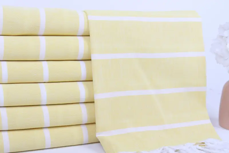 Custom Wedding Gifts, Housewarming Gift, 70x36 Cotton Striped Towel, Bachelorette Party Favors Beach, Turkish hand towel, Turkish Beach Towel Bulk - 2