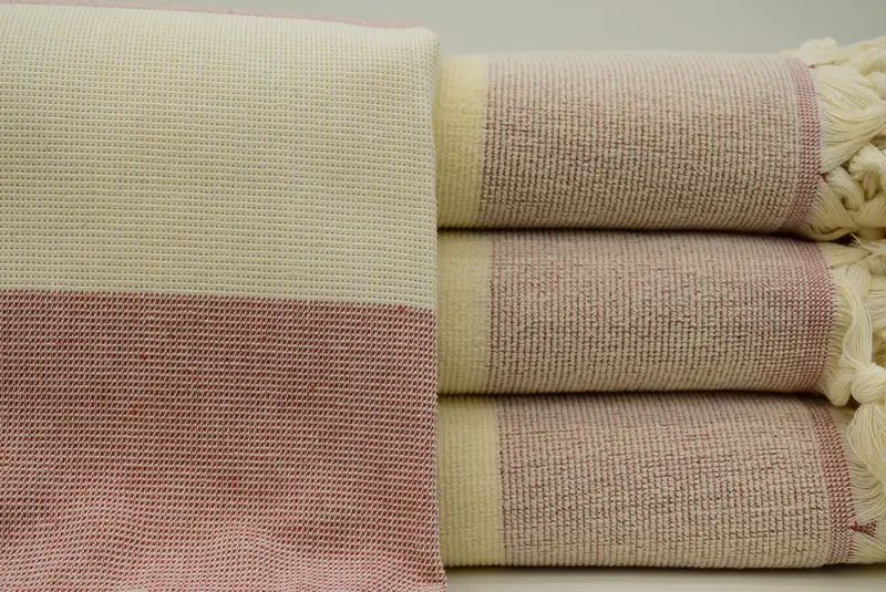 Taba Color トルコタオル バスタオル テリー織 40x70 - 1