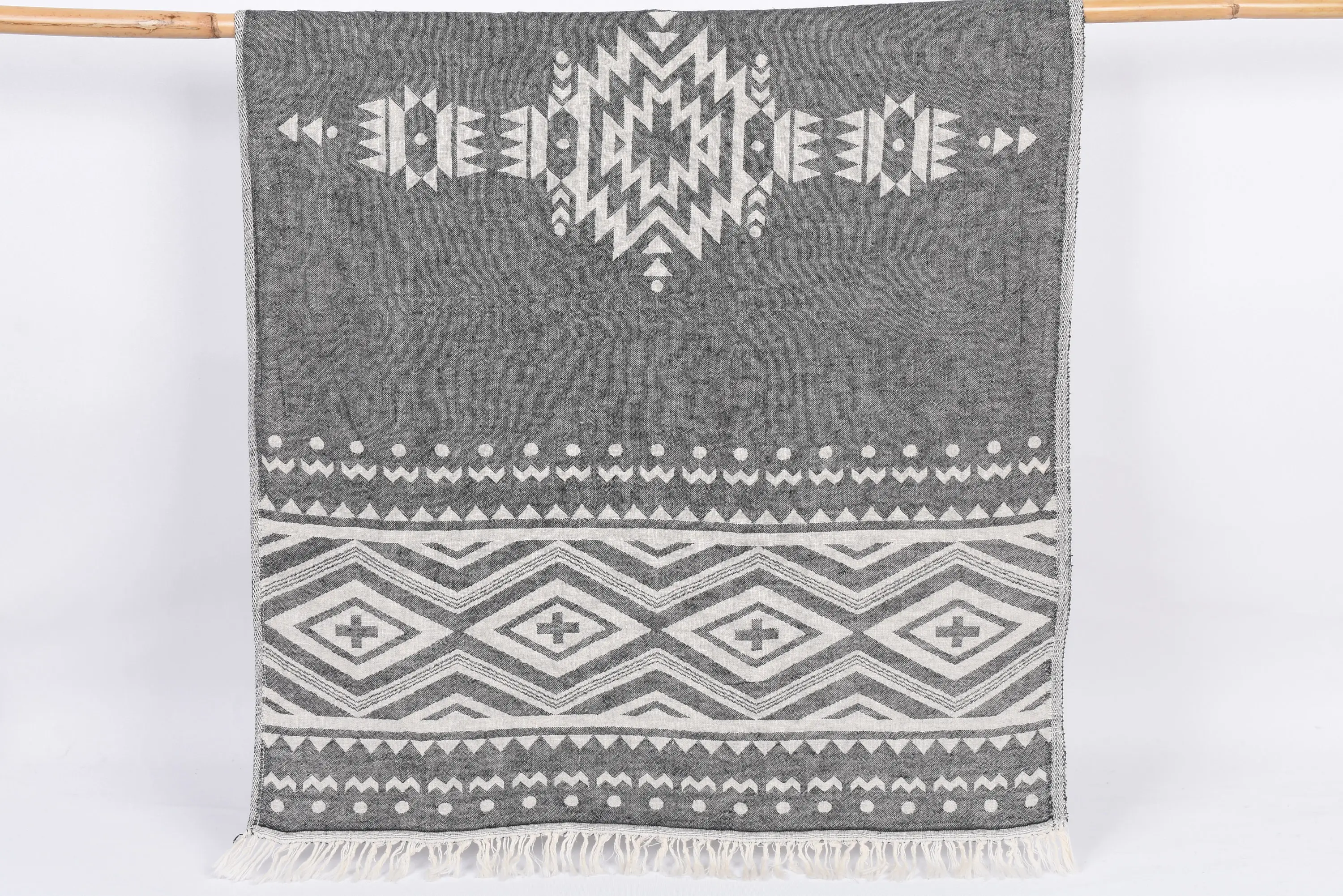 Personalized Kitchen Towel Black Plus Design Hand Towel, 40x24 Inches - 1