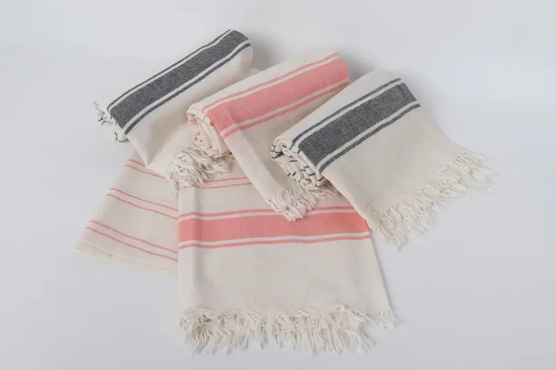Custom Towel, 68x36 Cotton Striped Towel, Monogrammed Beach Towel, Turkish hand towel, Turkish bath towel for spa, Bachelor Party Favors - 4
