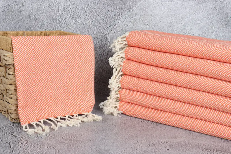 Small Bath Towels, Bridesmaid Gifts, Spa Towel, 40x20 Cotton Chevron Towel, Monogram Kitchen Towel, Merry Christmas Gifts, Gift For The Home Decor - 3